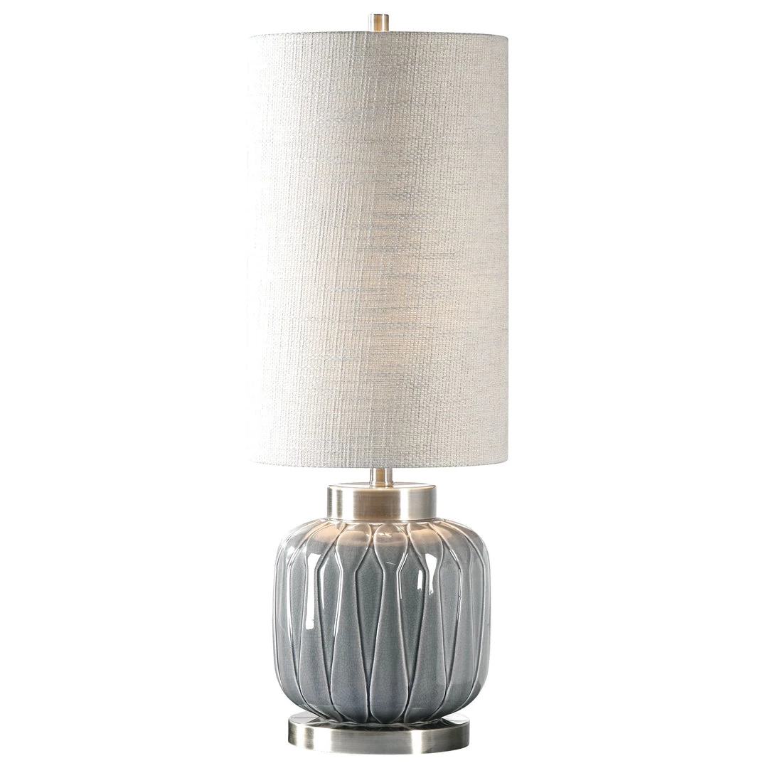 Uttermost Zahlia Aged Gray Ceramic Lamp Accessories 3 Uttermost Zahlia Aged Gray Ceramic Lamp Accessories
