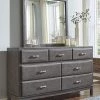 Ashley Furniture Caitbrook - Gray - Dresser, Mirror Dressers