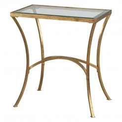 Tables Uttermost Alayna Gold End Table