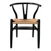 Moe's Home Collection Ventana Dining Chair Black And Natural-m2