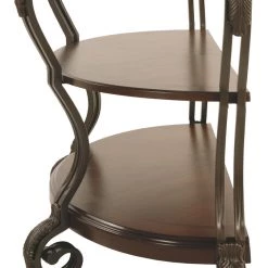 Ashley Furniture Nestor - Medium Brown - Sofa Table Tables 18 Ashley Furniture Nestor - Medium Brown - Sofa Table Tables