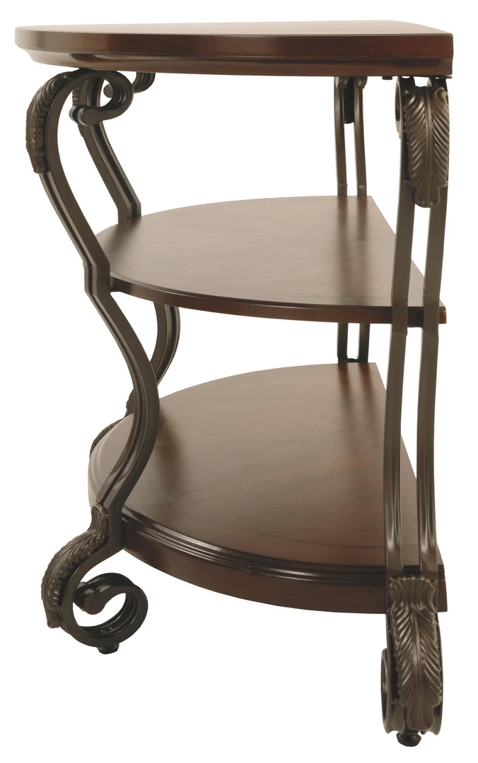 Ashley Furniture Nestor - Medium Brown - Sofa Table Tables 8 Ashley Furniture Nestor - Medium Brown - Sofa Table Tables