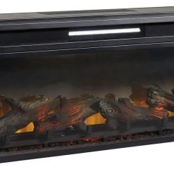Ashley Furniture Entertainment - Black - Fireplace Insert - Rectangular