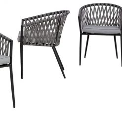 Ashley Furniture Chairs Palm Bliss - Gray - Chair (4/cn)