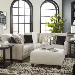 Signature Design By Ashley® Hallenberg - Left Arm Facing Sofa With Corner Wedge, Right Arm Facing Loveseat Sectional