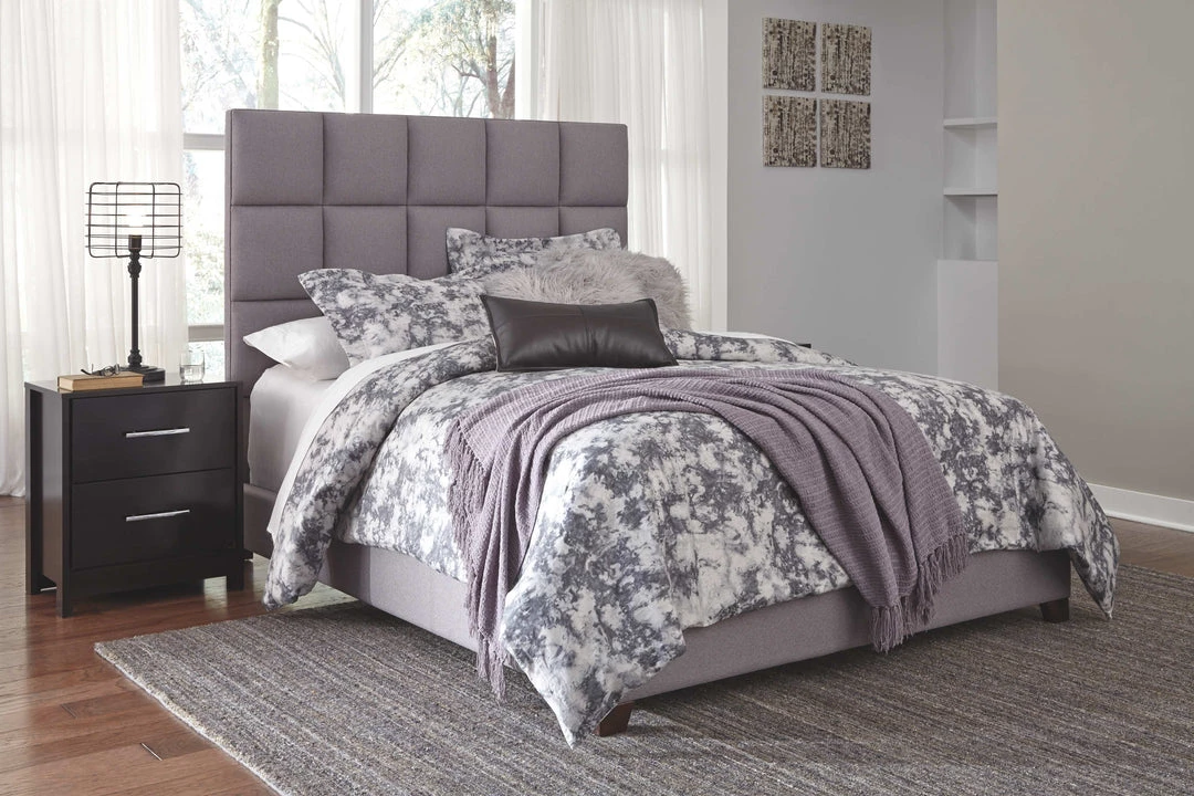 Ashley Furniture Dolante - Square Biscuit Tufting - Upholstered Beds 4 Ashley Furniture Dolante - Square Biscuit Tufting - Upholstered Beds