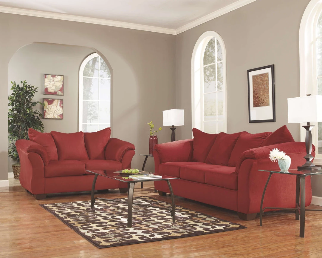 Ashley Furniture Darcy - Loveseat Contemporary - Stationary Loveseats 18 Ashley Furniture Darcy - Loveseat Contemporary - Stationary Loveseats