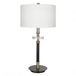 Uttermost Maud Aged Black Table Lamp Accessories