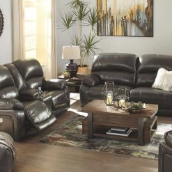 Ashley Furniture Hallstrung - 2 Seat PWR REC Sofa ADJ HDREST 34 Ashley Furniture Hallstrung - 2 Seat PWR REC Sofa ADJ HDREST