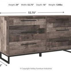 Ashley Furniture Neilsville - Multi - Dresser