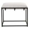 Benches Uttermost Paradox White Small Bench