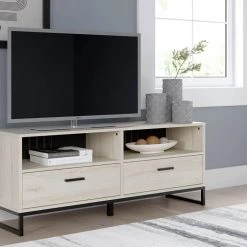 Ashley Furniture Socalle - Light Natural - Medium Tv Stand TV Stands