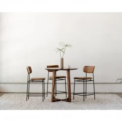 Moe's Home Collection Sailor Counter Stool Brown