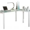 Ashley Furniture Baraga - White - L-desk Desks