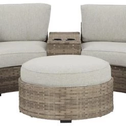 Ashley Furniture Sectionals Calworth - Beige - Sectional Lounge