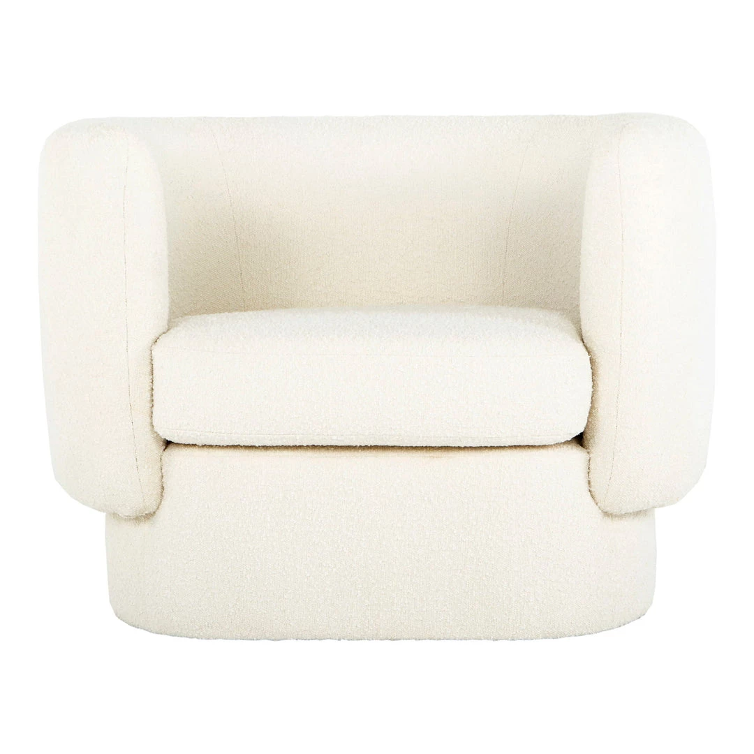 Moe's Home Collection Chairs Koba Chair Maya White 3 Moe's Home Collection Chairs Koba Chair Maya White