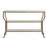 Tables Uttermost Deline Gold Console Table 2 Tables Uttermost Deline Gold Console Table