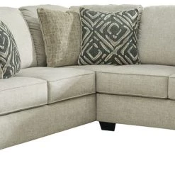 Benchcraft® Wellhaven - Linen - Left Arm Facing Sofa 2 Pc Sectional