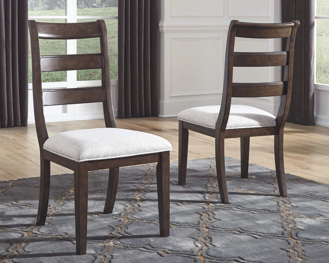 Signature Design By Ashley® Adinton - Dark Brown - 8 Pc. - Extension Table, 4 Side Chairs, 2 Upholstered Side Chairs, Server Dining Room Sets 11 Signature Design By Ashley® Adinton - Dark Brown - 8 Pc. - Extension Table, 4 Side Chairs, 2 Upholstered Side Chairs, Server Dining Room Sets