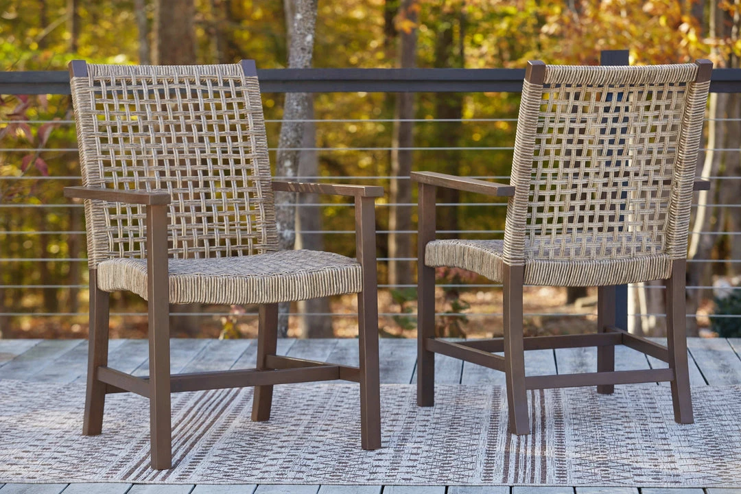 Signature Design By Ashley® Germalia - Brown- 5 Pc. - Lounge Set Outdoor Sets 9 Signature Design By Ashley® Germalia - Brown- 5 Pc. - Lounge Set Outdoor Sets