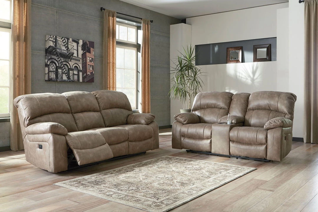 Signature Design By Ashley® Dunwell - Power Reclining Sofa With Adjustable Headrest, Power Reclining Loveseat With CON/Adjustable HDRST Reclining Furniture 4 Signature Design By Ashley® Dunwell - Power Reclining Sofa With Adjustable Headrest, Power Reclining Loveseat With CON/Adjustable HDRST Reclining Furniture