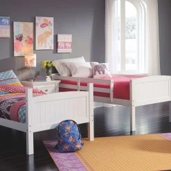 Signature Design By Ashley® Kaslyn - White - Twin/twin Bunk Bed Beds 12 Signature Design By Ashley® Kaslyn - White - Twin/twin Bunk Bed Beds