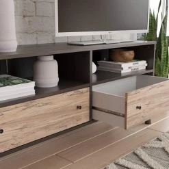 Ashley Furniture TV Stands Piperton - Brown / Natural - Medium Tv Stand 18 Ashley Furniture TV Stands Piperton - Brown / Natural - Medium Tv Stand