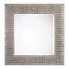 Accessories Uttermost Cressida Distressed Silver Square Mirror