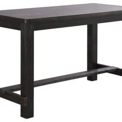 Signature Design By Ashley® Jeanette - Dark Brown - Rect Dining Room Counter Table