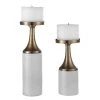 Table Decor Uttermost Castiel Marble Candleholders, Set/2