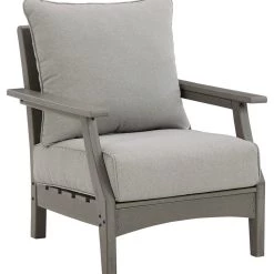Signature Design By Ashley® Visola - Gray - Lounge Chair W/cushion (2/cn) Chairs