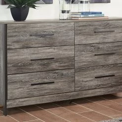 Ashley Furniture Cazenfeld - Black/Gray - Dresser, Mirror Dressers