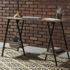 Ashley Furniture Bertmond - Black / Gray - Home Office Desk 9 Ashley Furniture Bertmond - Black / Gray - Home Office Desk