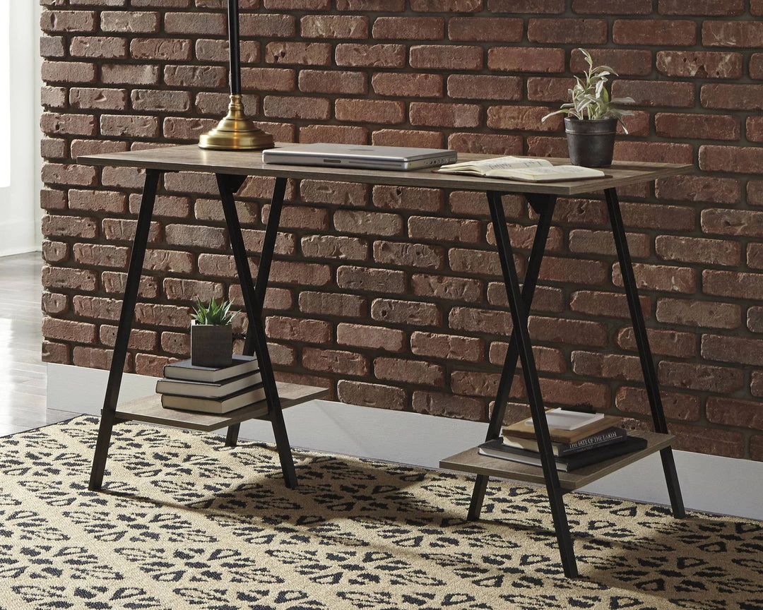 Ashley Furniture Bertmond - Black / Gray - Home Office Desk 6 Ashley Furniture Bertmond - Black / Gray - Home Office Desk