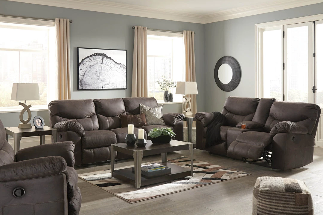 Signature Design By Ashley® Reclining Furniture Boxberg - Reclining Sofa & Loveseat Set 3 Signature Design By Ashley® Reclining Furniture Boxberg - Reclining Sofa & Loveseat Set