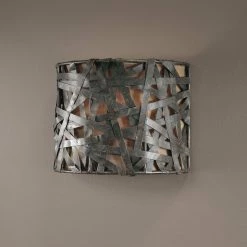 Accessories Uttermost Alita 1 Light Black Wall Sconce