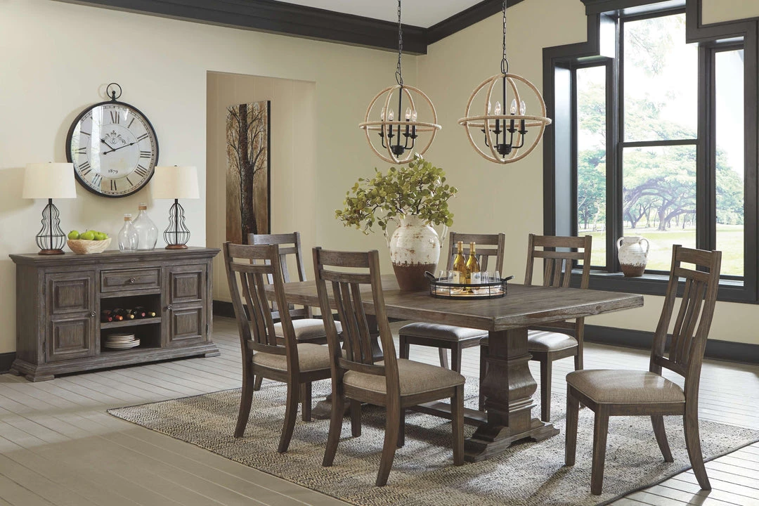 Signature Design By Ashley® Wyndahl - Dark Brown - Extension Table Tables 5 Signature Design By Ashley® Wyndahl - Dark Brown - Extension Table Tables