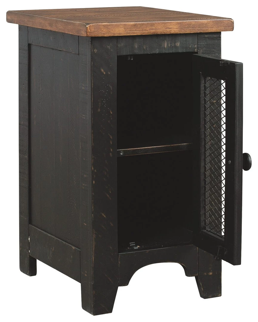 Ashley Furniture Valebeck - Black/brown - Chair Side End Table 3 Ashley Furniture Valebeck - Black/brown - Chair Side End Table