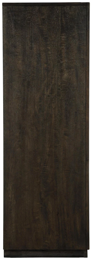 Ashley Furniture Hyndell - Dark Brown - Five Drawer Chest 5 Ashley Furniture Hyndell - Dark Brown - Five Drawer Chest