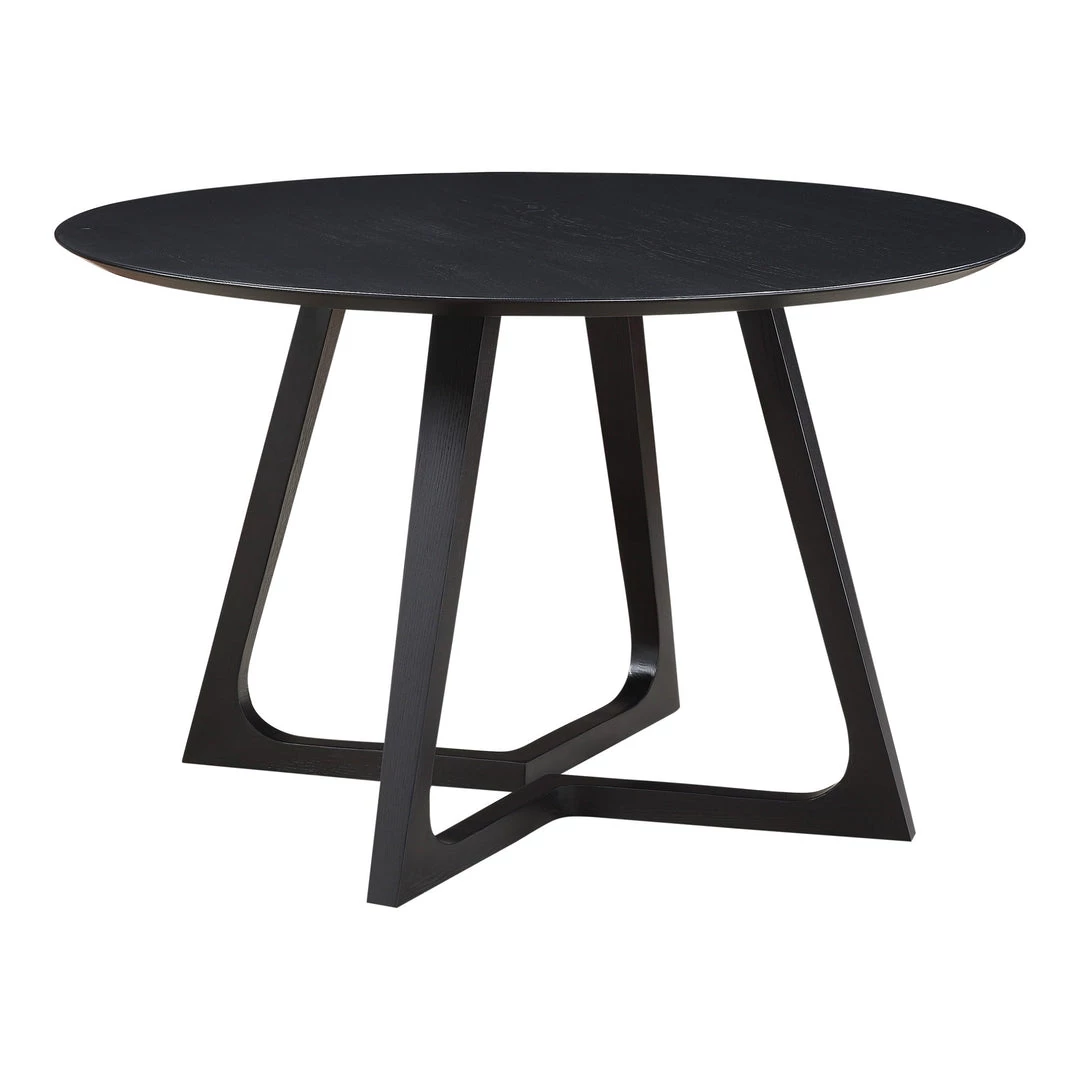 Moe's Home Collection Godenza Dining Table Round Black Ash Tables 5 Moe's Home Collection Godenza Dining Table Round Black Ash Tables