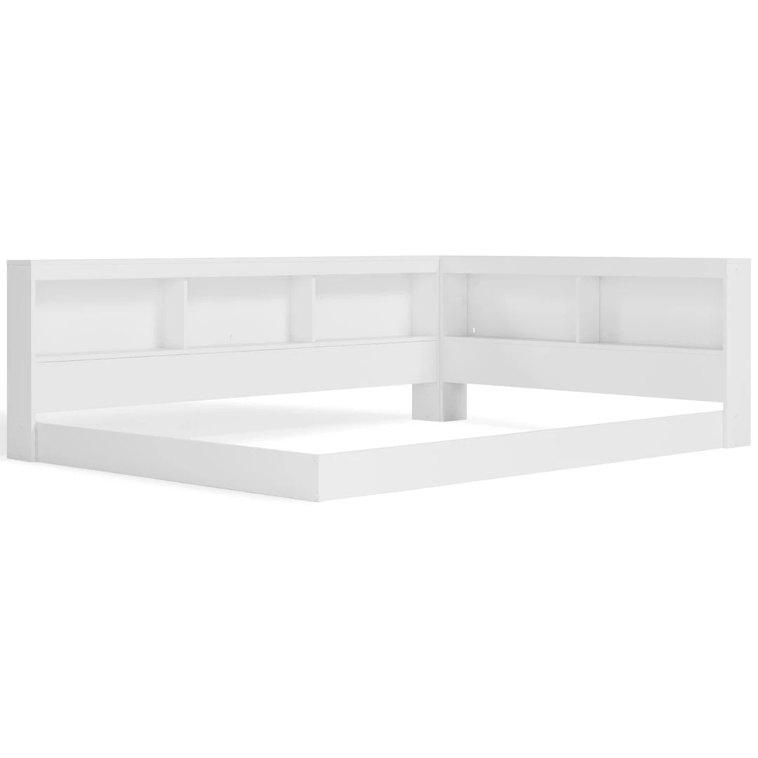 Signature Design By Ashley® Piperton - White - Full Bookcase Storage Bed 4 Signature Design By Ashley® Piperton - White - Full Bookcase Storage Bed