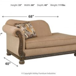 Ashley Furniture Westerwood - Patina - Laf Corner Chaise