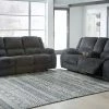 Signature Design By Ashley® Reclining Furniture Draycoll - Reclining Sofa, Double Reclining Loveseat With Console