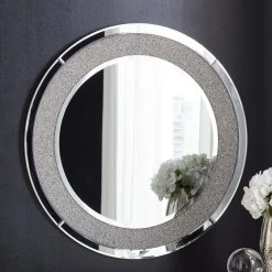 Ashley Furniture Kingsleigh - Metallic - Accent Mirror - Round Accessories 9 Ashley Furniture Kingsleigh - Metallic - Accent Mirror - Round Accessories