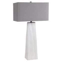 Accessories Uttermost Sycamore White Table Lamp