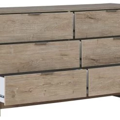 Signature Design By Ashley® Oliah - Natural - Six Drawer Dresser 13 Signature Design By Ashley® Oliah - Natural - Six Drawer Dresser