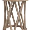 Ashley Furniture Glasslore - Light Grayish Brown - Round End Table Tables 2 Ashley Furniture Glasslore - Light Grayish Brown - Round End Table Tables