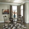 Signature Design By Ashley® Glambrey - Dark Brown - 5 Pc. - Counter Table, 4 Barstools Dining Room Sets