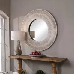 Uttermost Sailor's Knot Round Mirror 14 Uttermost Sailor's Knot Round Mirror