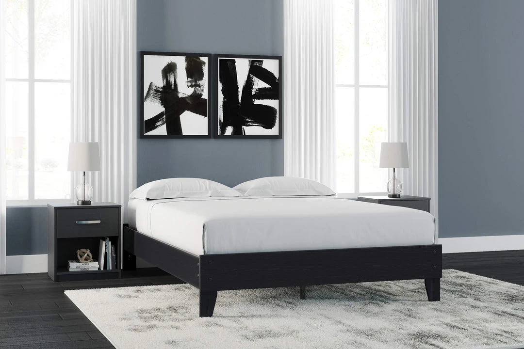 Ashley Furniture Flannia - Gray - Platform Bed Beds 27 Ashley Furniture Flannia - Gray - Platform Bed Beds